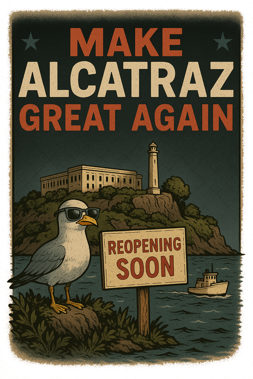 Make Alcatraz Great Again